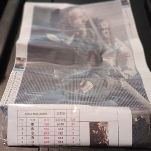 Diamond Paint by Numbers Kit 30x40 The Walking Dead Rick And Michonne